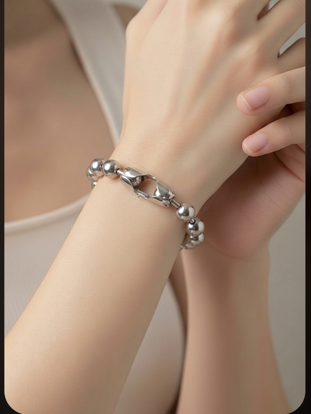 ball chain bracelet